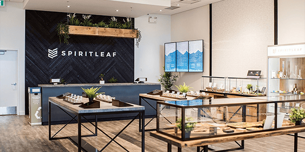 Spiritleaf Canadian Cannabis Storefront Brand