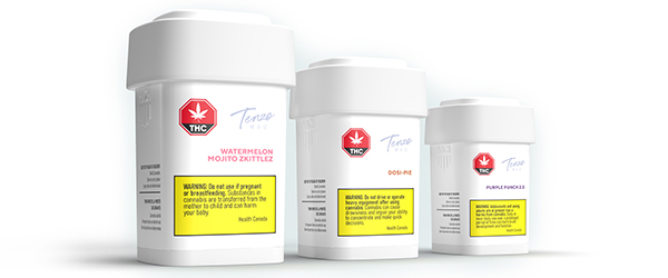 Tenzo Canadian Cannabis Packaging