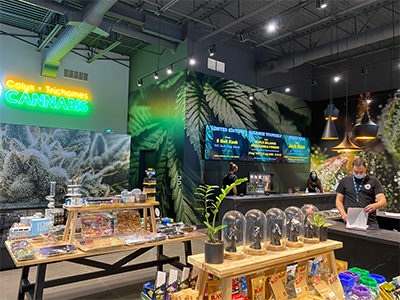Calyx + Trichomes Store Inside