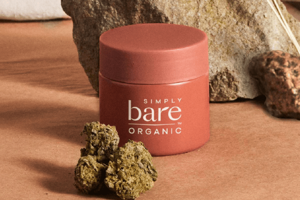 Simply Bare Organic Jar & Flower