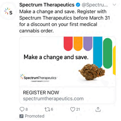 Spectrum Twitter Ad