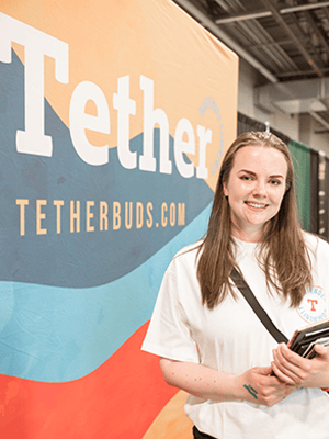 Tether Signage
