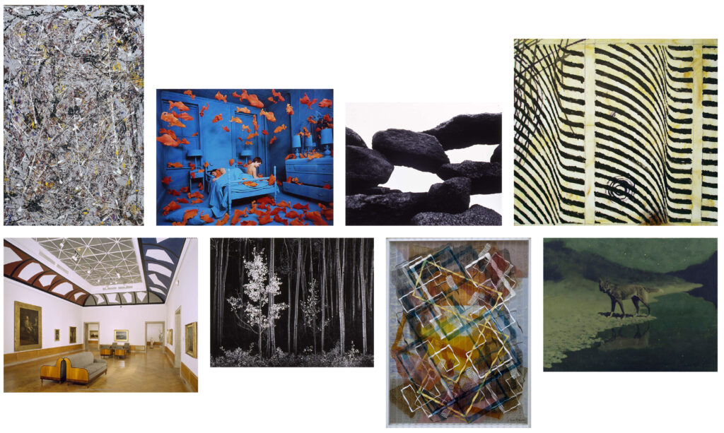 Visualizing music collection guide