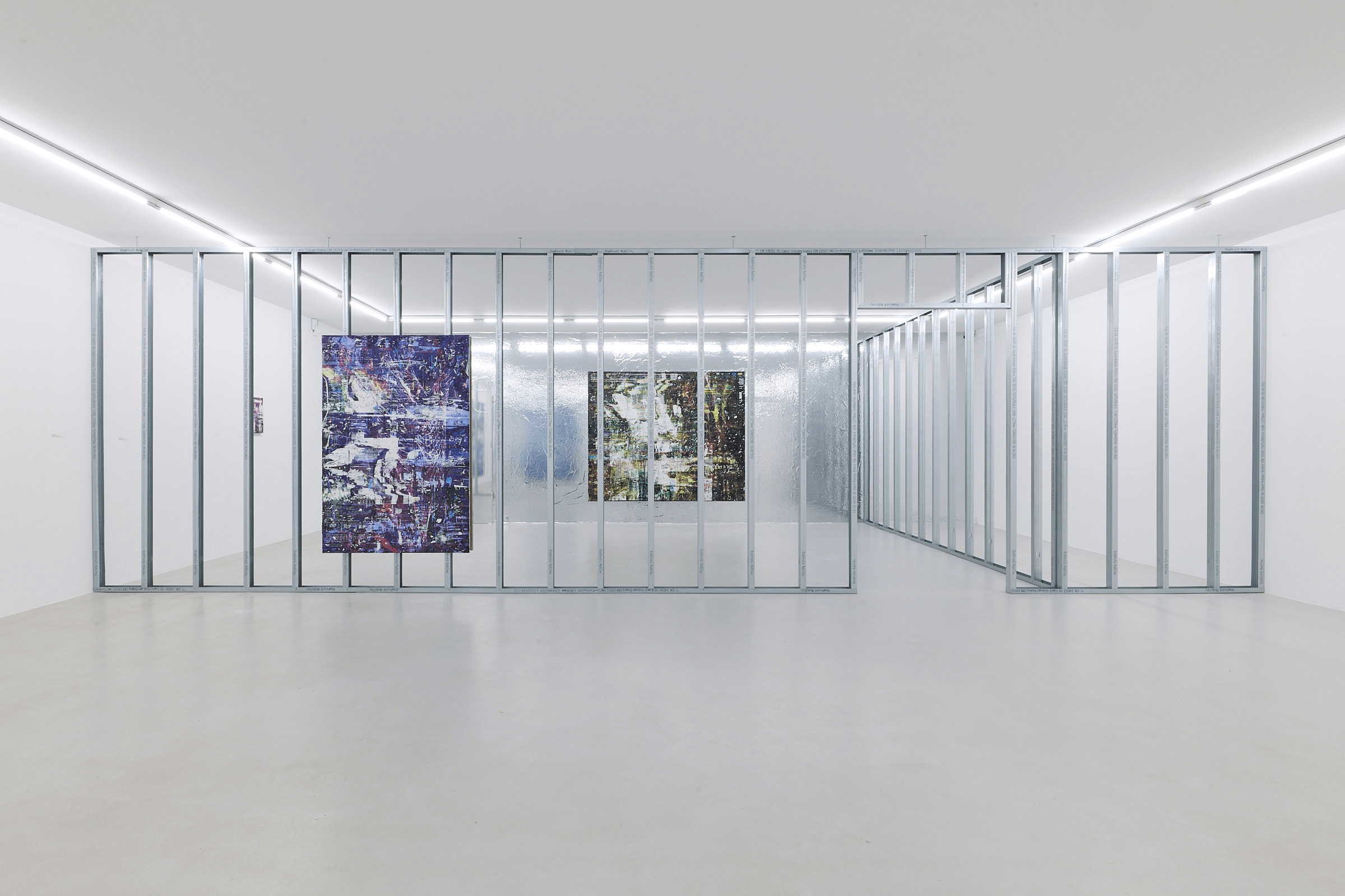 Installation view: Chris Dorland “Chrome Shelter” at Museum gegenstandsfreier Kunst, Otterndorf, 2026. Images courtesy of Museum gegenstandsfreier Kunst, Otterndorf. Photo: Volker Renner