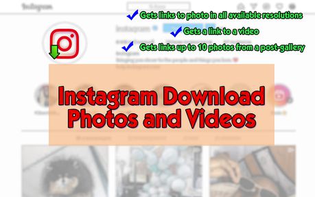pix Instagram Download Video opera add ons