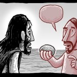 Jesus' Temptation Stones into Bread