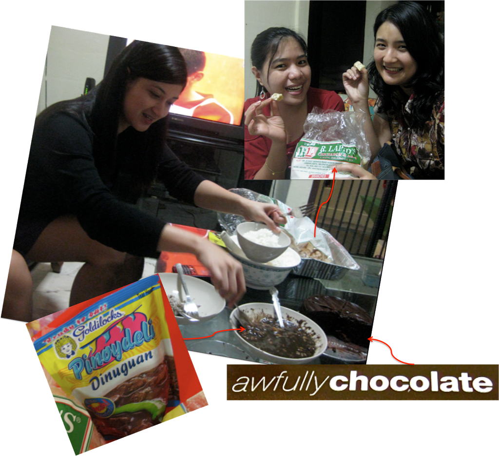 Cheat Day: Chicharon + Dinuguan + Awfully Chocolate Cake