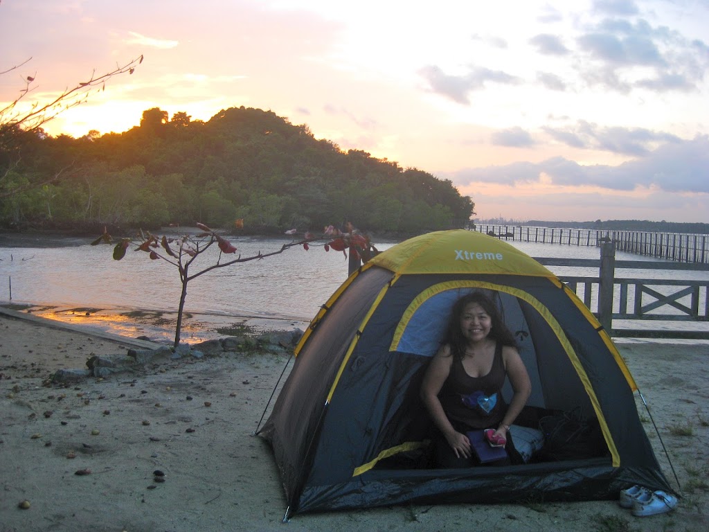 pulau ubin tents
