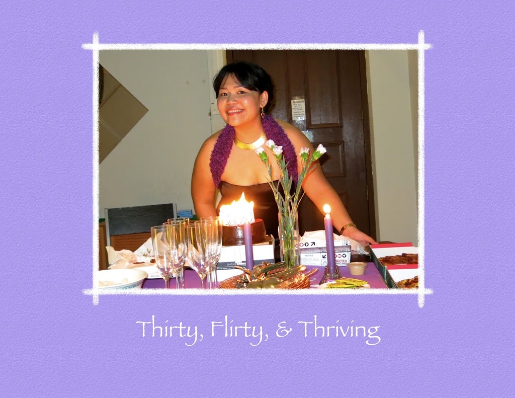 Thirty, Flirty and Thriving part 2: Wine and Candles