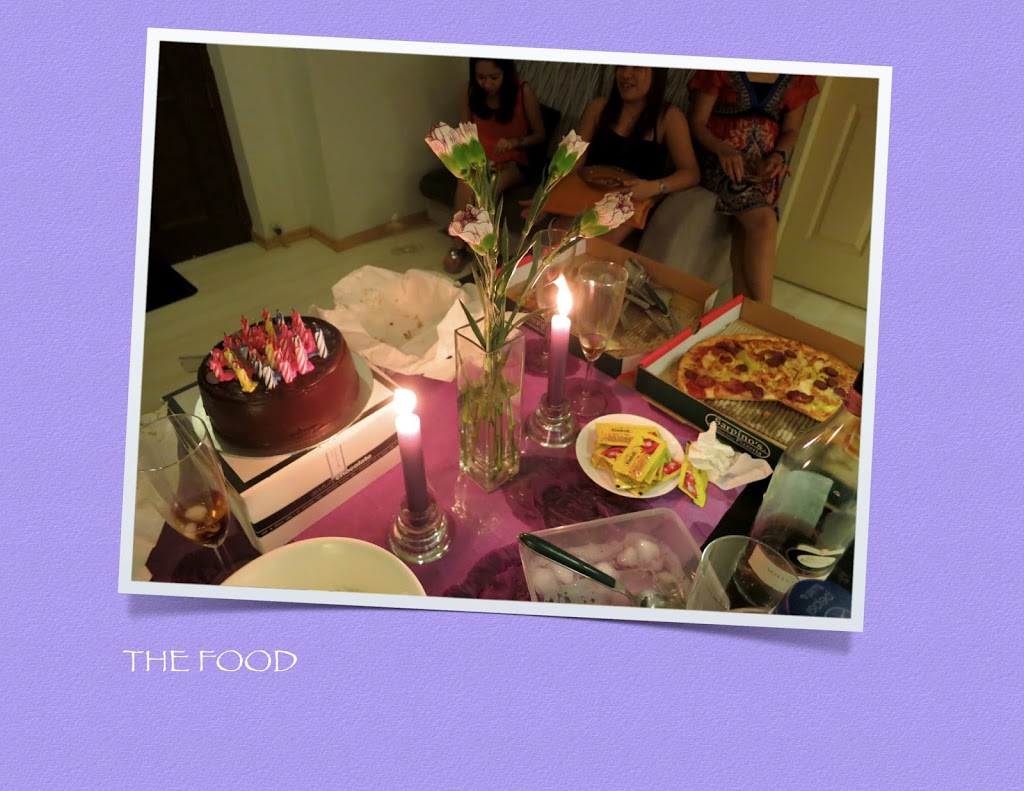 Birthday Scrapbook Food