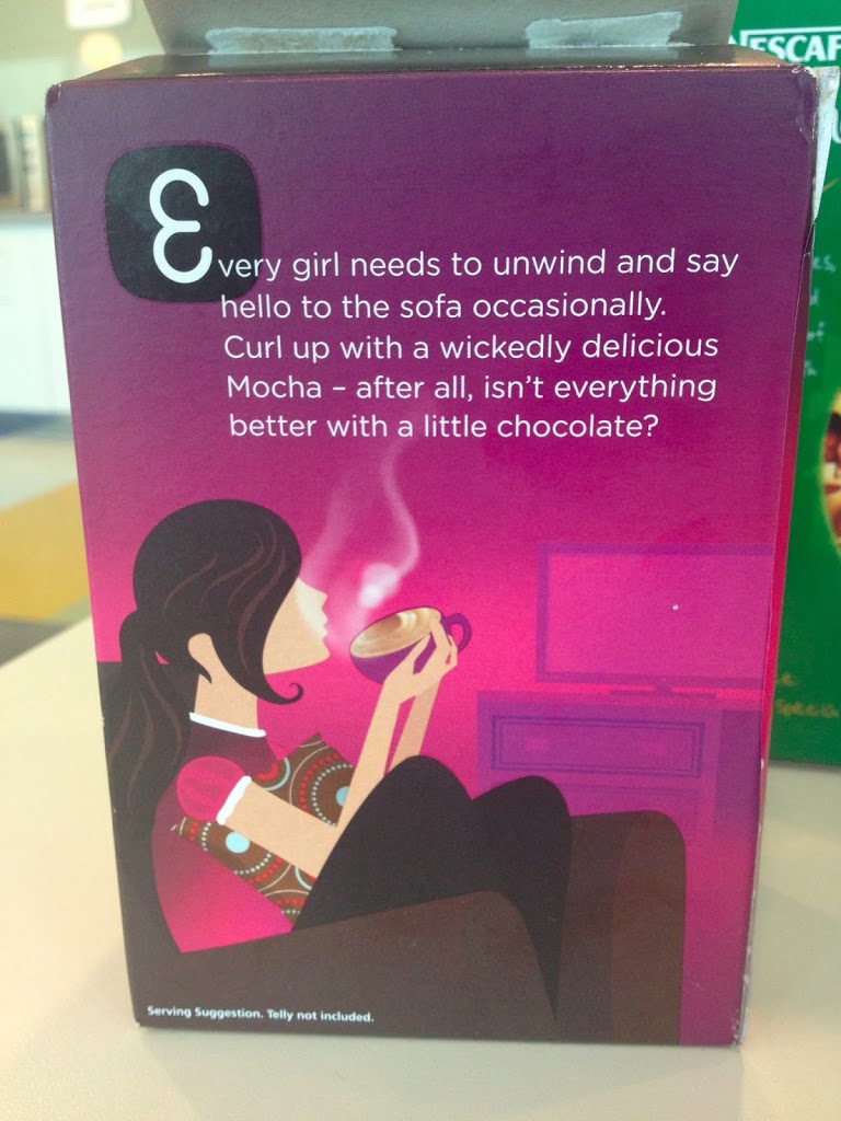 Cafe in a Sachet: Nescafe Cafe Menu