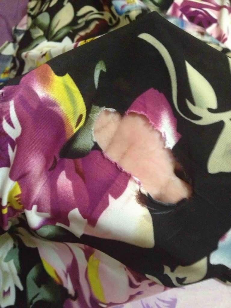 The Saga of a Hole in a Dress