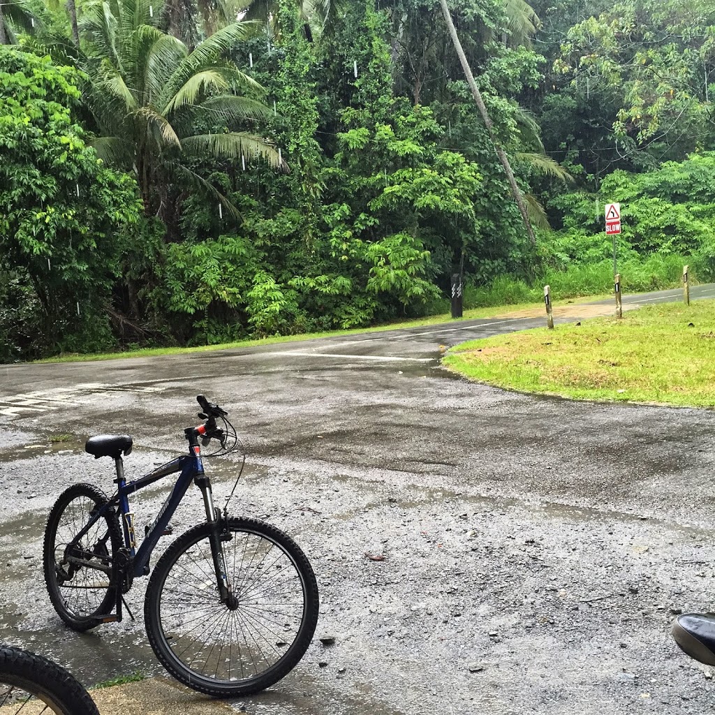 Biking in the Rain @ Pulau Ubin