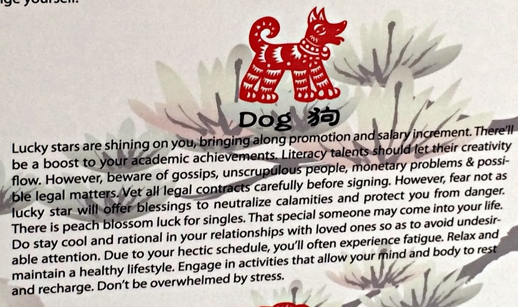 The Dog’s Horoscope and Peach Blossom Luck