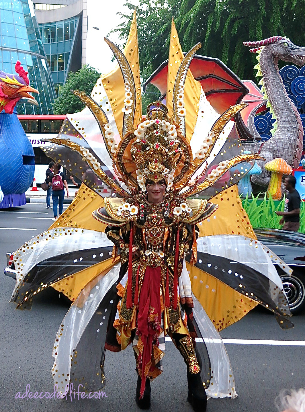 Chingay Parade 2015 on Orchard Road
