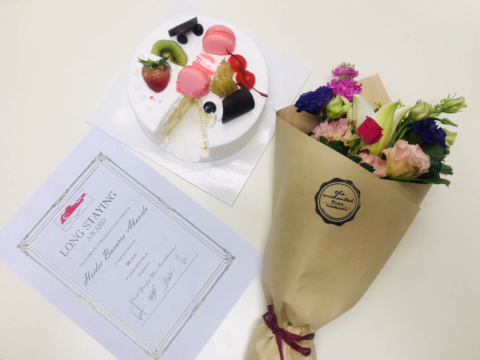 Birthday Surprise from My Team