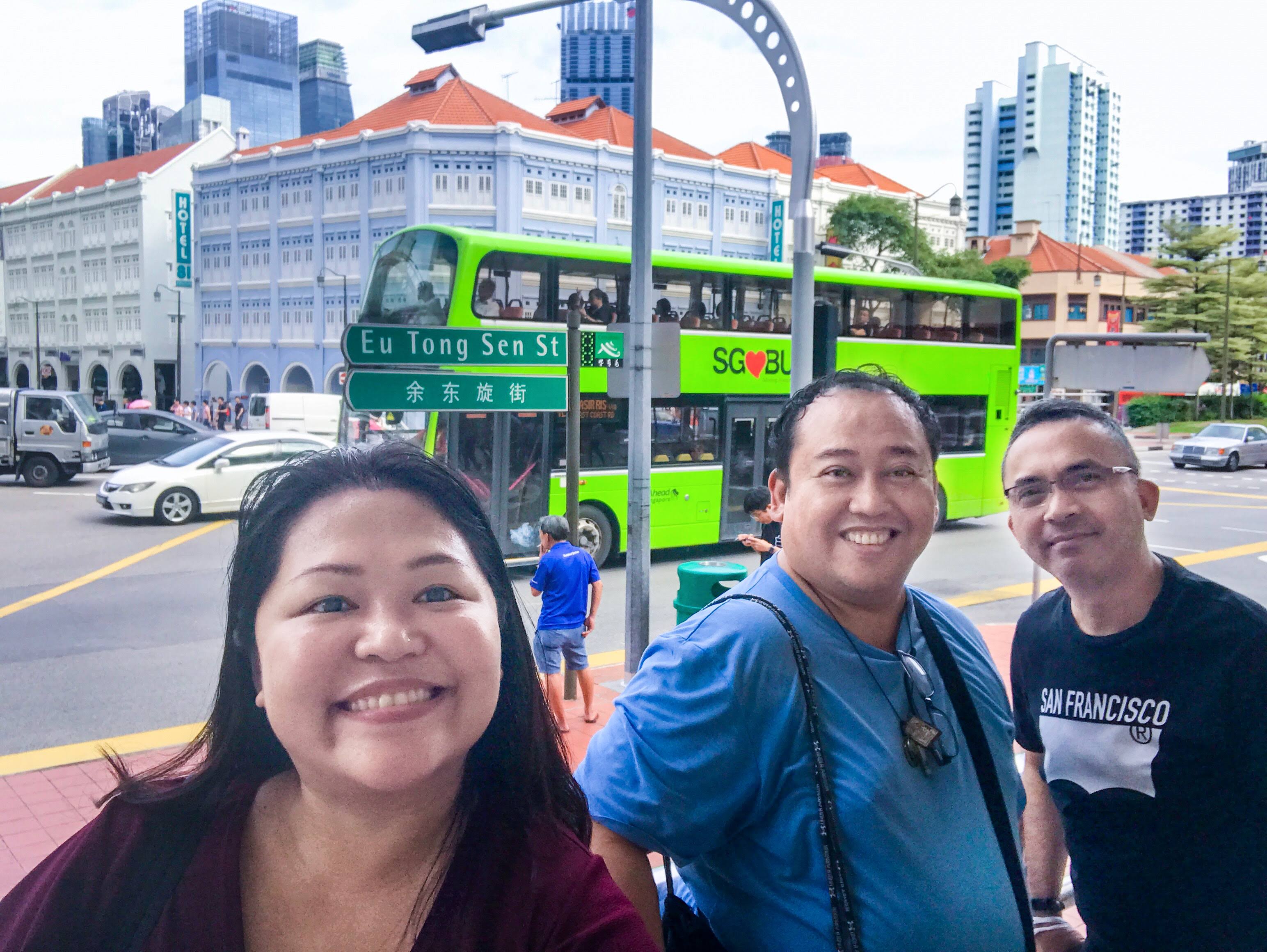 Edwin in SG: Hawker Chan