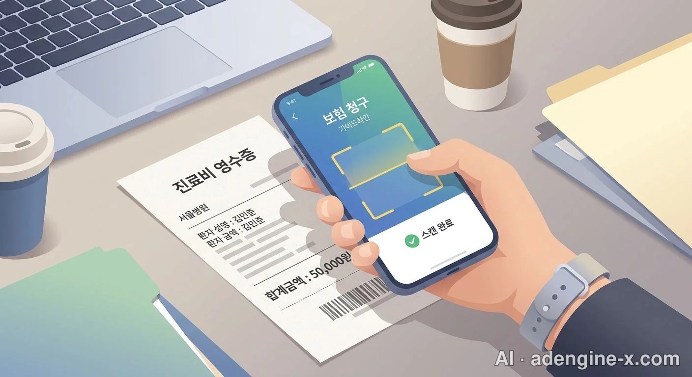 필수 서류 스마트폰 스캔 사진 4