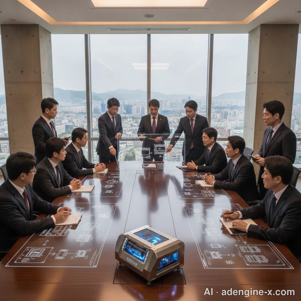 판교 원익IPS 기술 로드맵 회의 사진 1