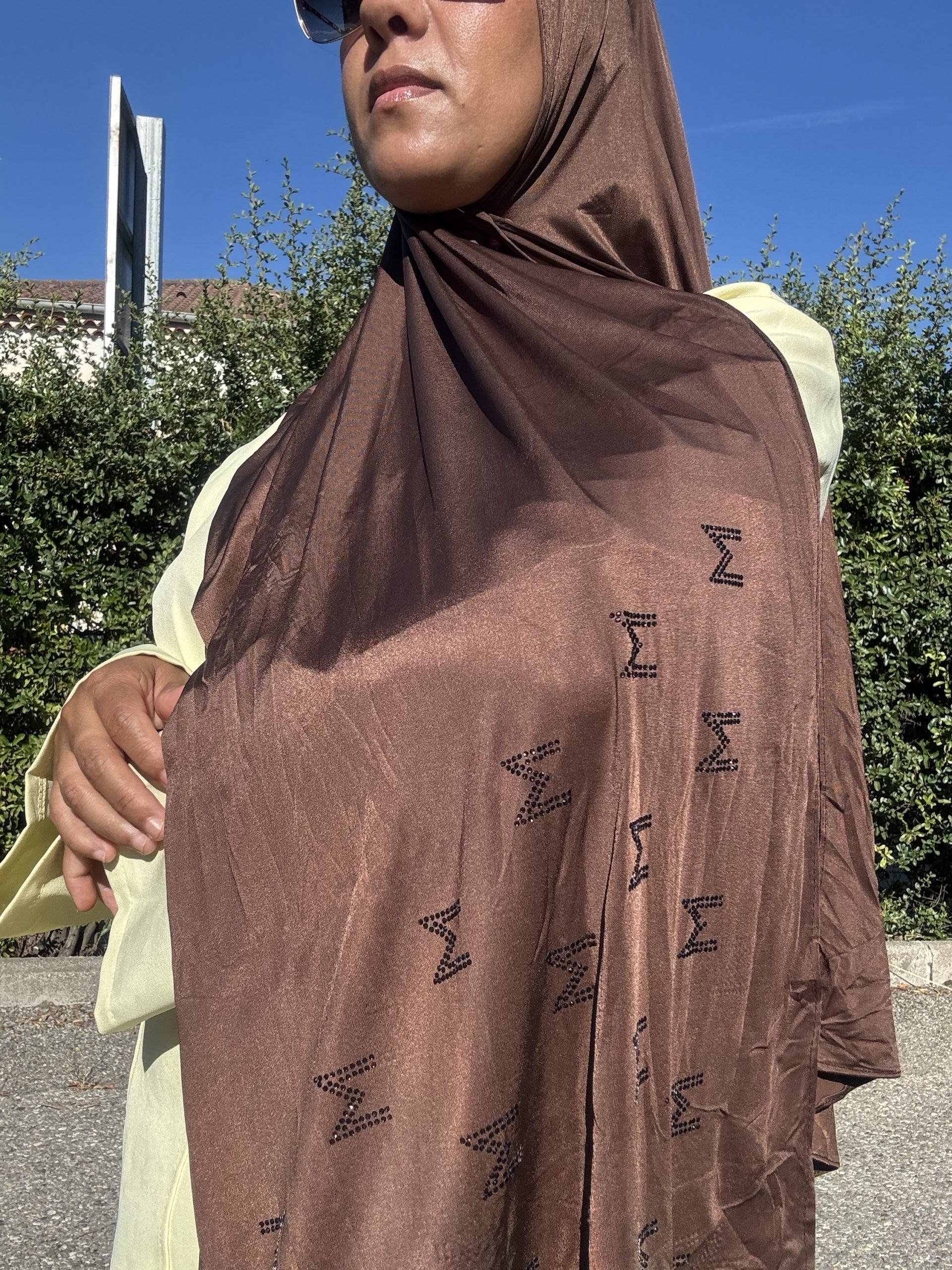 Hijab Jersey Liquide Effet Satiné Inspi M | Autour du Hijab