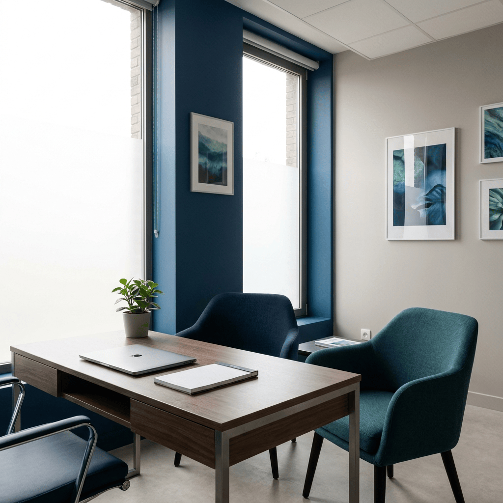 Modern consultation room representing due-diligence research on Regenerative Medicine of Raynham