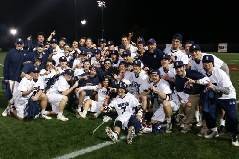 UConn Men's Lacrosse Heads To California A Dime Back