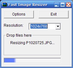Preview of Fast Image Resizer