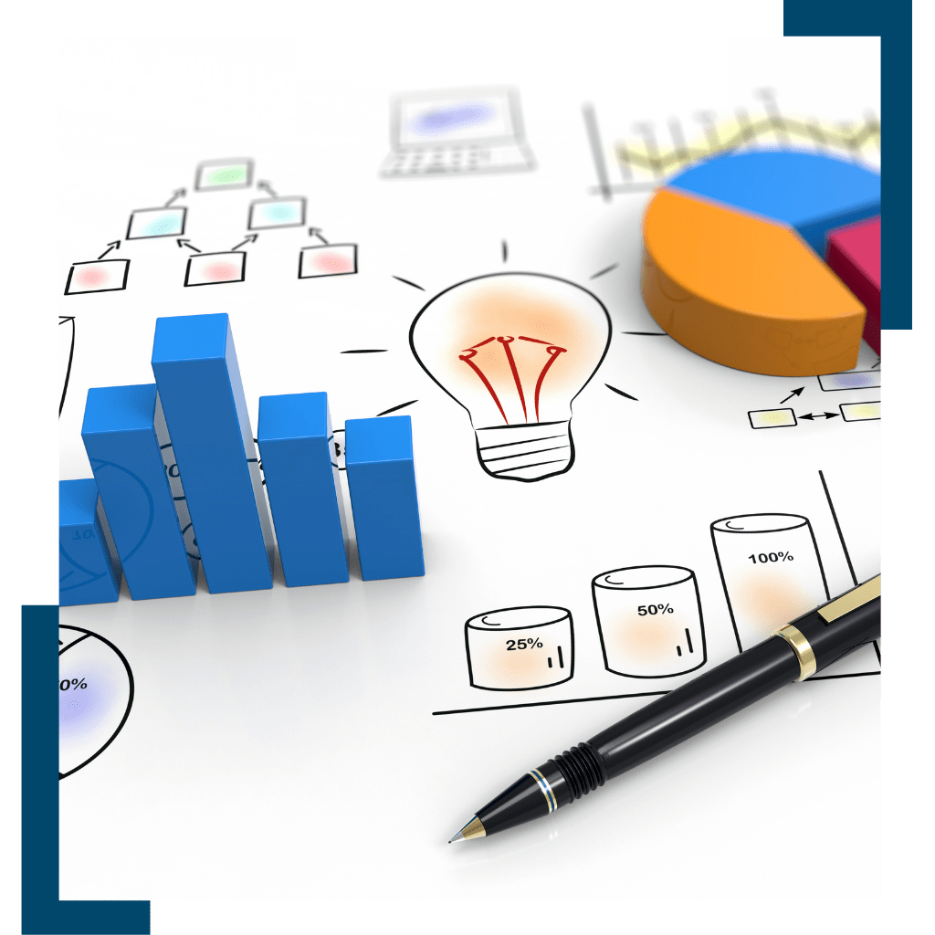 A monthly giving audit on a page