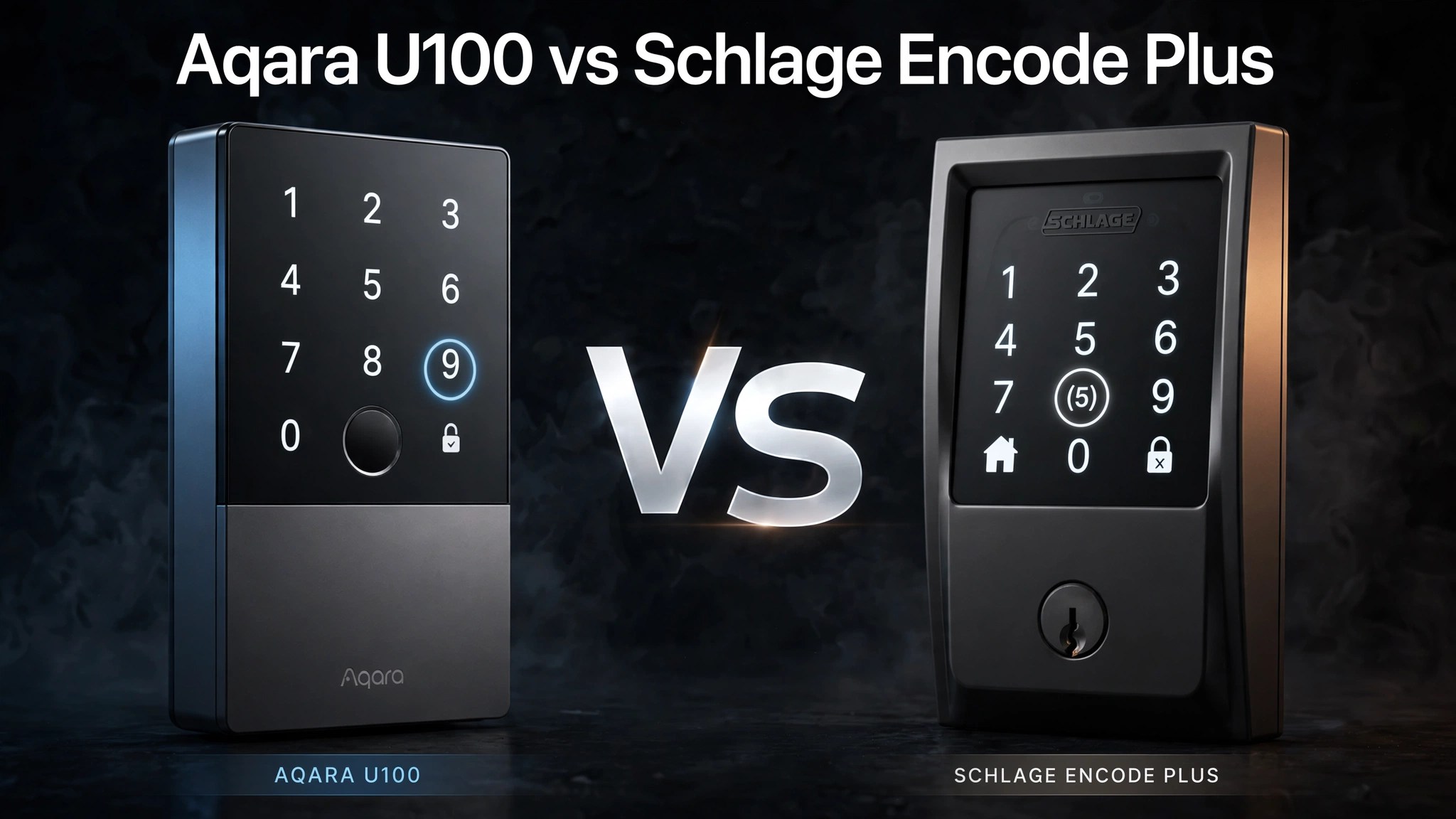 Aqara U100 vs Schlage Encode Plus
