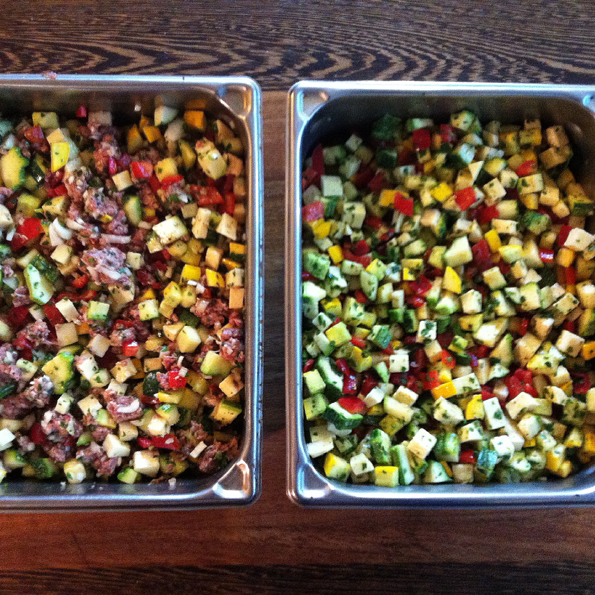 lamb hash/veg hash