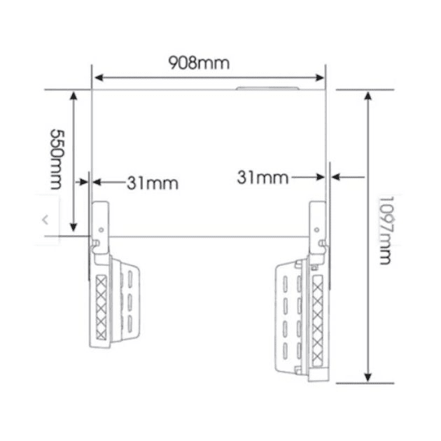 Refrigerateur Americain - HISENSE RC-67WC - 600 litres