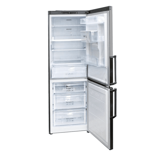 Réfrigérateur combiné - SAMSUNG - RB30J37 - No Frost avec distributeur d'eau - 320 L - Gris - Garantie 12 Mois
