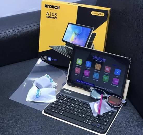 Tablette Atouch A105 max – 256+6Go – 10″ – 6000mAh – Avec puce – Garantie 3 mois