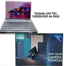 UNI-TEL TAB U1000 OR  - 128GB 4GB RAM - 10 POUCES