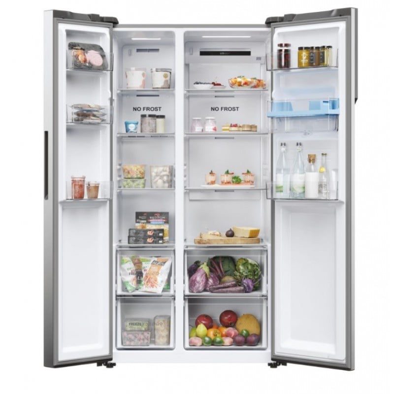 REFREGIRATEUR - HAIER - HSR5918EWPG - SIDE BY SIDE - AVEC DISTRIBUTEUR D’EAU
