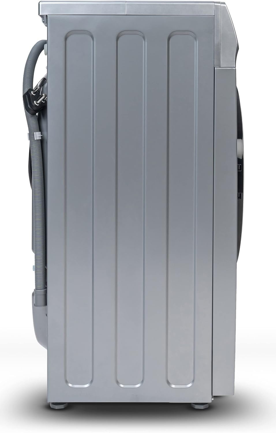 Machine à Laver Hisense 6 kg - Chargement Frontal - Titanium Gris - WFVB6010MS - Classe A+++ - 12 Mois de Garantie