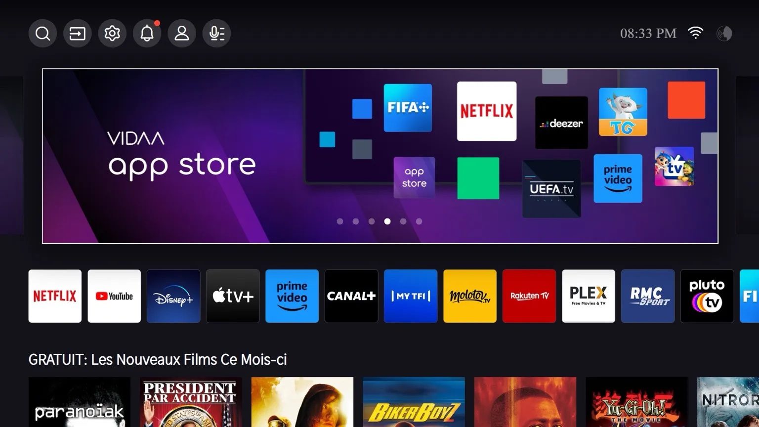 Téléviseur Hisense 58A6K – TV 58’’ UHD 4K Smart VIDAA - Dolby Vision - Direct Full Array + Rallonge OFFERTE