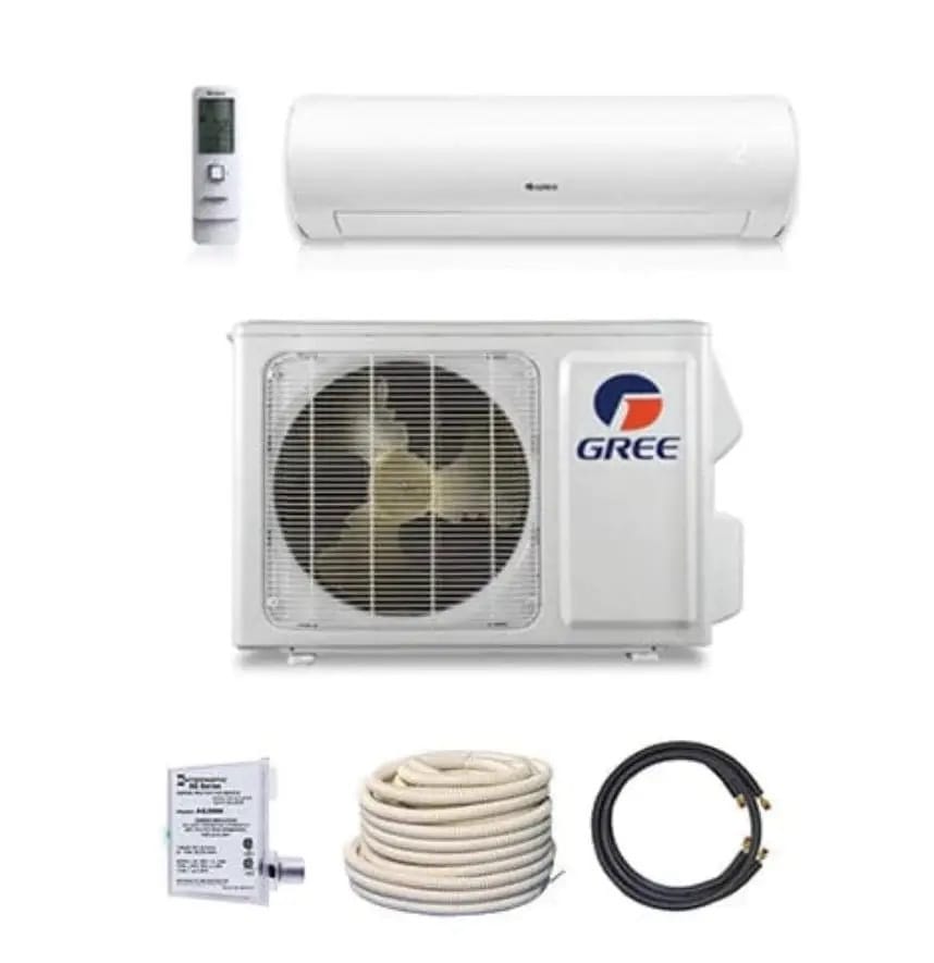 Climatiseur Split - 3Cv - 24000 BTU - R410 - GREE - Blanc - Garantie 12 mois