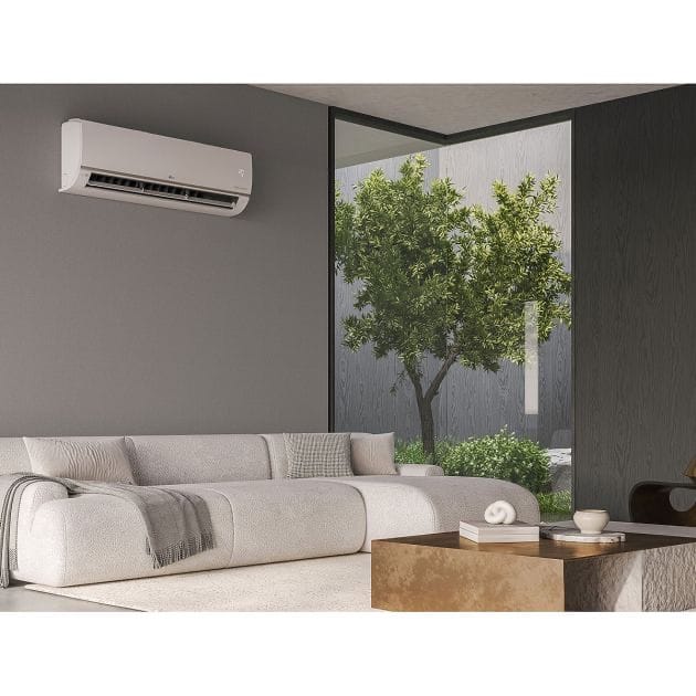 Climatiseur - LG - DUALCOOL Inverter - Mosquito Away - 70% d'économie d'énergie - S4-Q18KL28E - 2,5CV - blanc - Garantie 12 mois