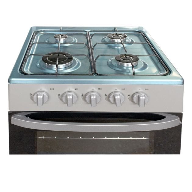 CUISINIERE - MIDEA - 4FEUX  - 50X55 - GRIS - 4G082S - GARANTIE 12 MOIS
