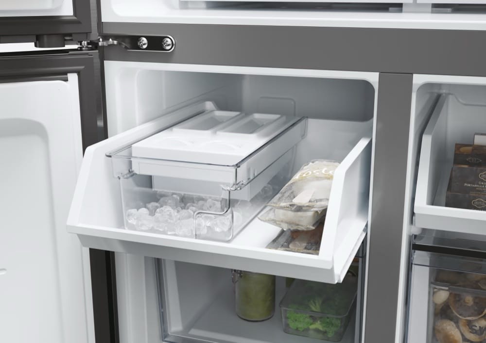 Réfrigérateur Multi-Portes Haier HCW58F18EWMP - Cube 83 Série 5 - 525L, No Frost, Classe Énergétique E, Inox Satiné - Garantie 12 Mois