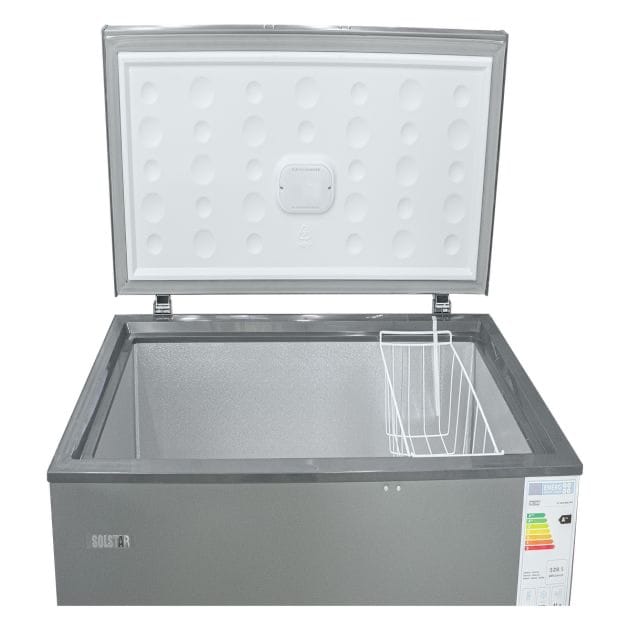 Congélateur Coffre Solstar - 344L - CF-347K - Économique - Gris - Garantie 12 mois