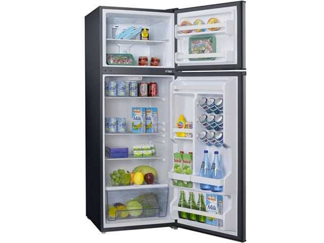 Réfrigérateur 2 Portes - FINIX 263L - Classe Énergie A - Dégivrage Manuel - Gris - Stockage Efficace et Durable