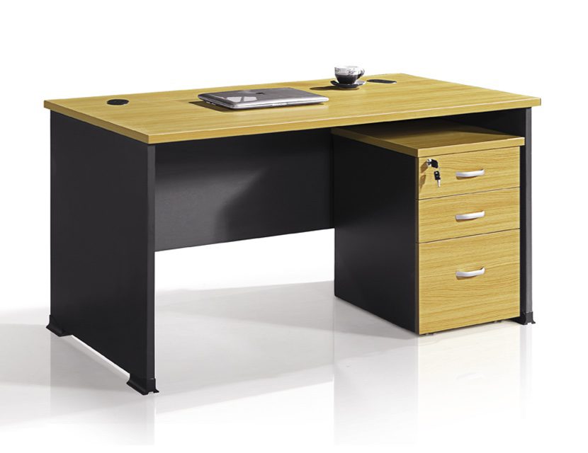 Table d’ordinateur design moderne en bois - Modèle Vivan Interio OZ-7003-12 - Mobilier élégant et fonctionnel à prix accessible