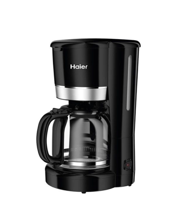 Haier HDCM-13B - Cafetière à Café Moulu 900W, 1,5L (10-12 Tasses), Acier Inoxydable avec Fonction Anti-Goutte et Nettoyage Facile