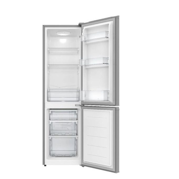 Réfrigérateur combiné 2 portes DESKA BF-212 DK avec congélateur 3 tiroirs - 120L - Gris - Garantie 12 mois