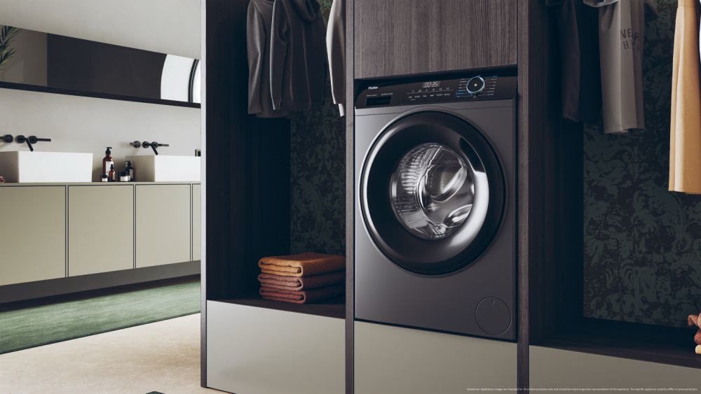 Machine à laver Haier 8 KG HW-08CP1439NS - Lave-linge Série 39 Haute Performance | Classe A | 1400 RPM