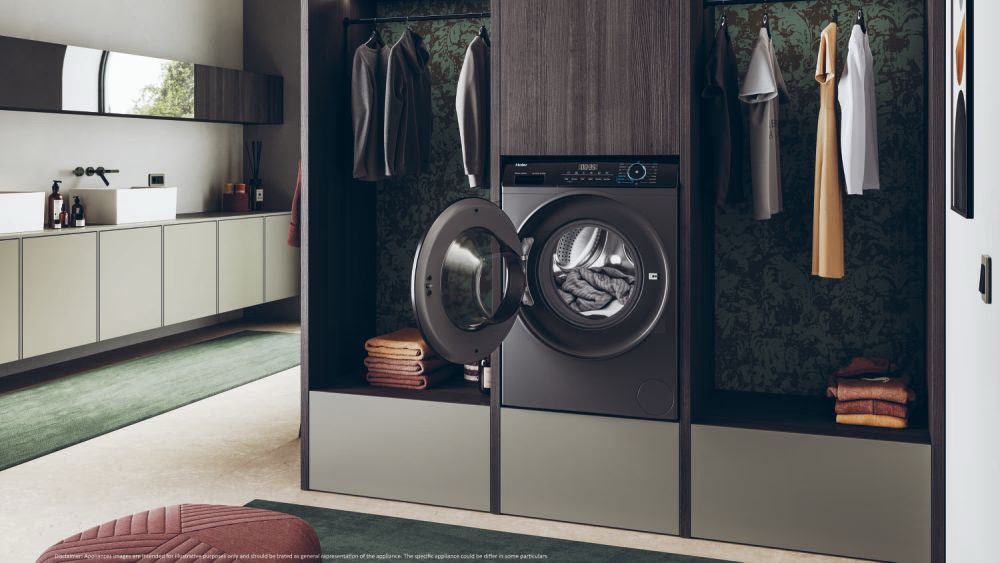 Machine à laver Haier 8 KG HW-08CP1439NS - Lave-linge Série 39 Haute Performance | Classe A | 1400 RPM