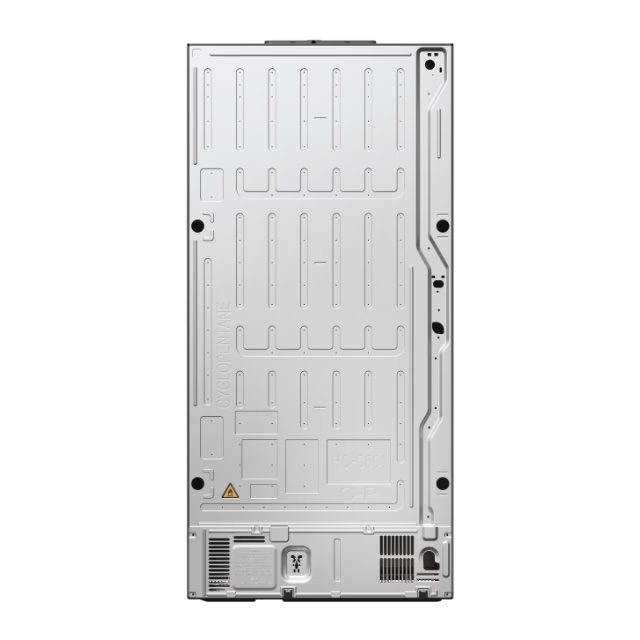 Réfrigérateur Multi-Portes Cube 83 Série 5 HCW58F18EWMP - 4 Portes, No Frost, Classe Énergétique E, Platinum Inox