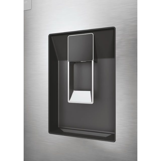 Réfrigérateur Multi-Portes Cube 83 Série 5 HCW58F18EWMP - 4 Portes, No Frost, Classe Énergétique E, Platinum Inox